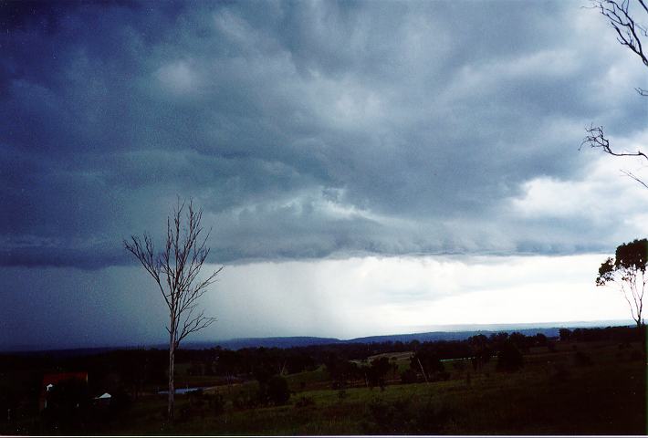 raincascade precipitation_cascade : Luddenham,, NSW   18 November 1995