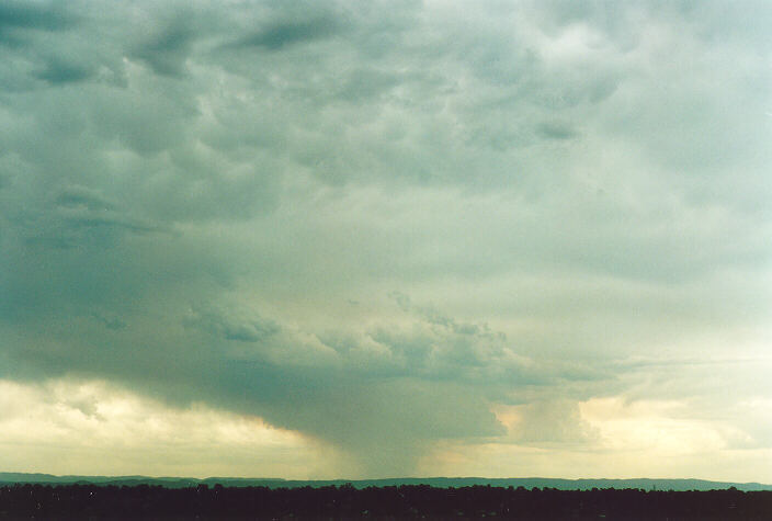 raincascade precipitation_cascade : Rooty Hill, NSW   28 November 1995