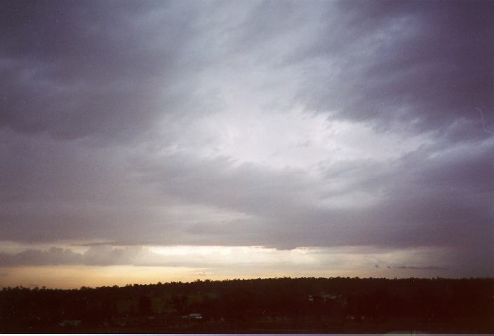 stratocumulus stratocumulus_cloud : Schofields, NSW   27 December 1995