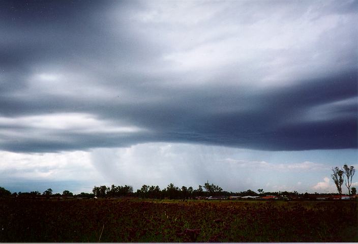 cumulonimbus thunderstorm_base : Oakhurst, NSW   27 December 1995