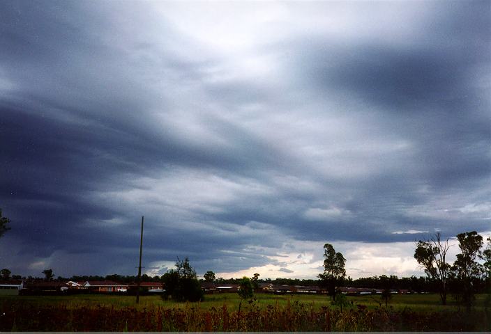 cumulonimbus thunderstorm_base : Oakhurst, NSW   27 December 1995