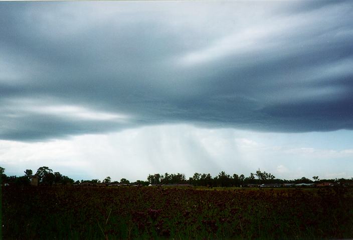 cumulonimbus thunderstorm_base : Oakhurst, NSW   27 December 1995