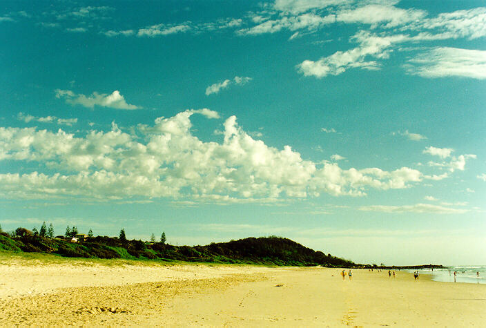 altocumulus castellanus : Ballina, NSW   28 December 1995