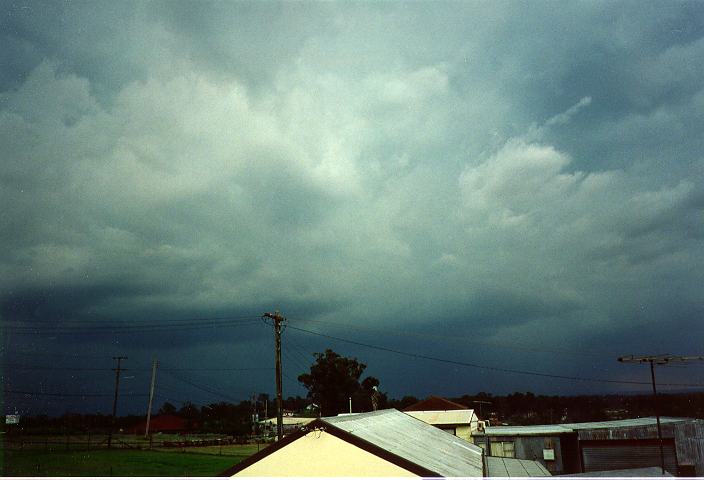 stratocumulus stratocumulus_cloud : Schofields, NSW   19 January 1996