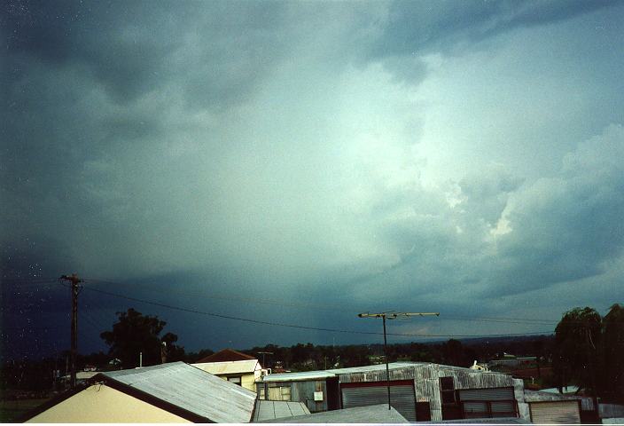 raincascade precipitation_cascade : Schofields, NSW   19 January 1996