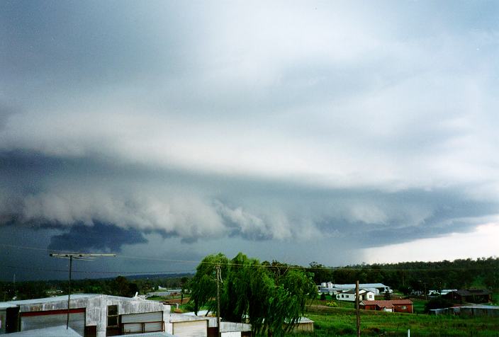 shelfcloud shelf_cloud : Schofields, NSW   19 January 1996