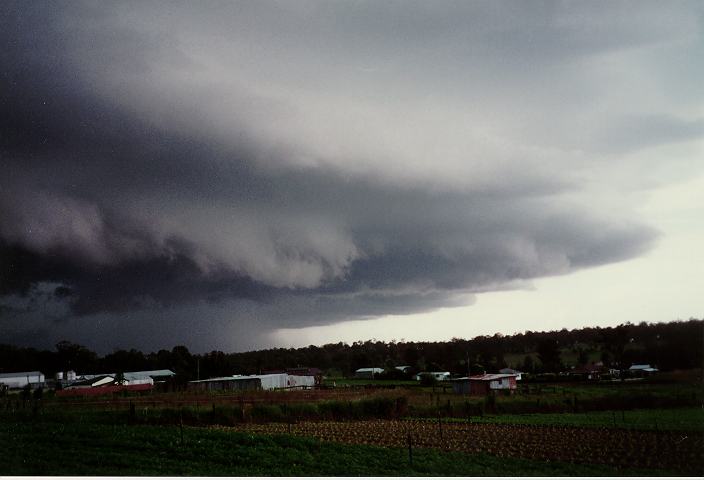 shelfcloud shelf_cloud : Schofields, NSW   19 January 1996