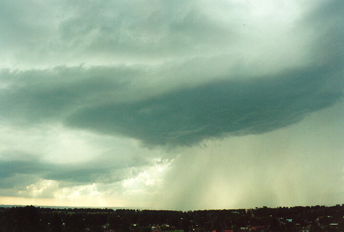 raincascade precipitation_cascade : Rooty Hill, NSW   5 February 1996