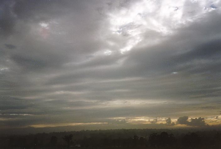 altocumulus altocumulus_cloud : Schofields, NSW   1 May 1996