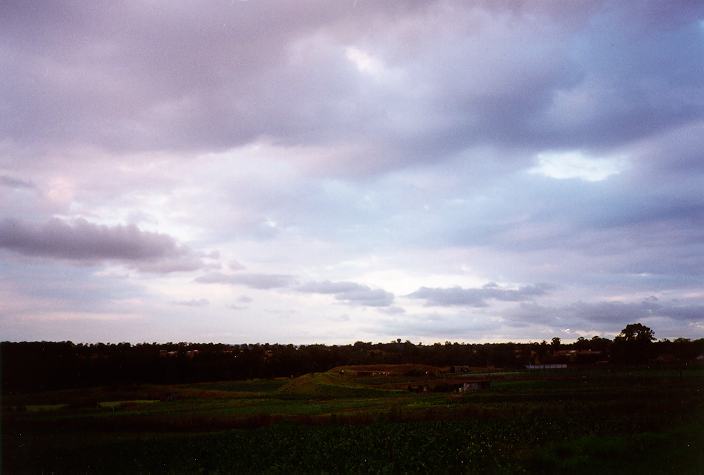 stratocumulus stratocumulus_cloud : Schofields, NSW   7 May 1996