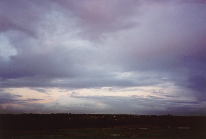 stratocumulus stratocumulus_cloud : Schofields, NSW   14 May 1996