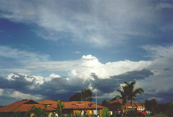 cumulus mediocris : Oakhurst, NSW   29 September 1996