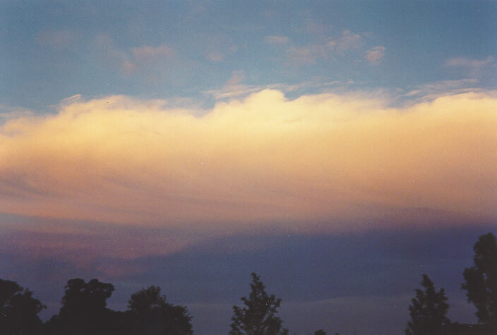 altostratus altostratus_cloud : Oakhurst, NSW   8 November 1996