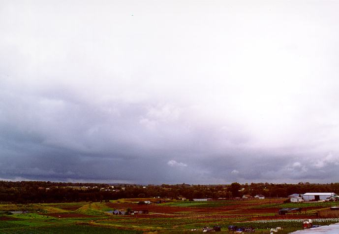 nimbostratus nimbostratus_cloud : Schofields, NSW   22 November 1996