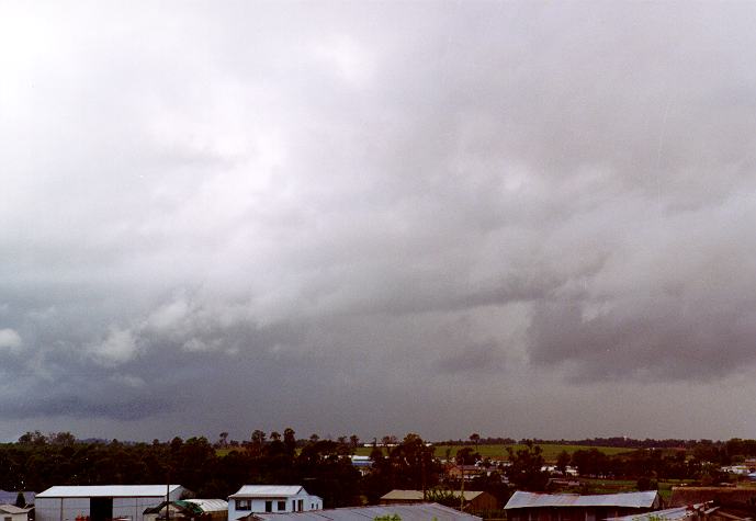nimbostratus nimbostratus_cloud : Schofields, NSW   22 November 1996