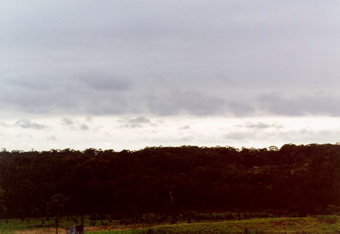 stratocumulus stratocumulus_cloud : Schofields, NSW   5 December 1996