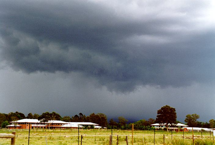 raincascade precipitation_cascade : Richmond, NSW   7 December 1996