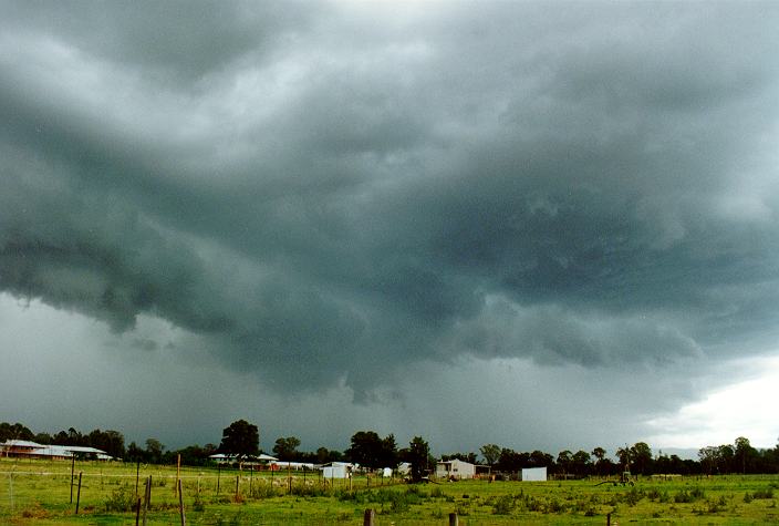 raincascade precipitation_cascade : Richmond, NSW   7 December 1996