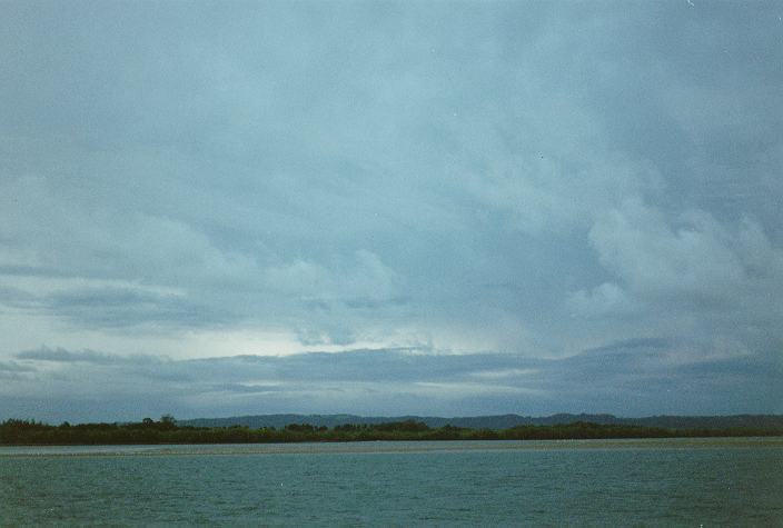 altostratus altostratus_cloud : Ballina, NSW   30 December 1996