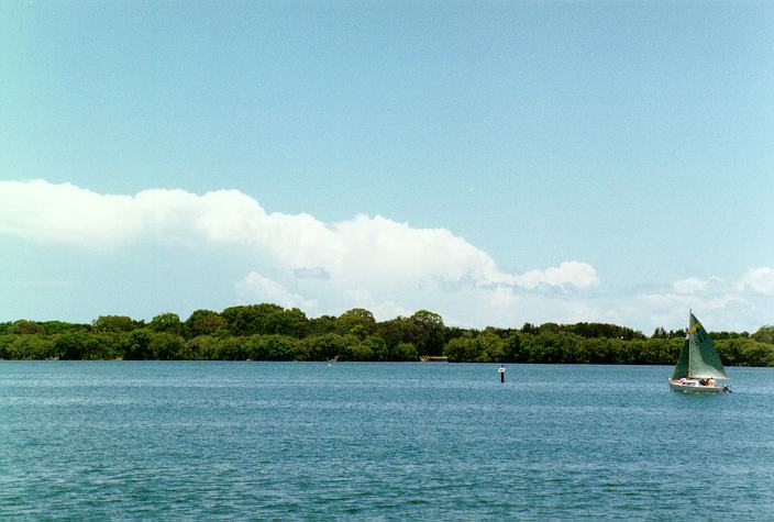 thunderstorm cumulonimbus_calvus : Ballina, NSW   31 December 1996