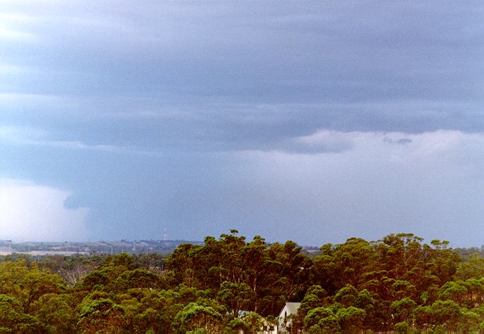 raincascade precipitation_cascade : Rooty Hill, NSW   7 January 1997