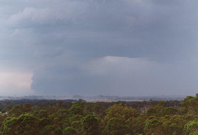 raincascade precipitation_cascade : Rooty Hill, NSW   7 January 1997