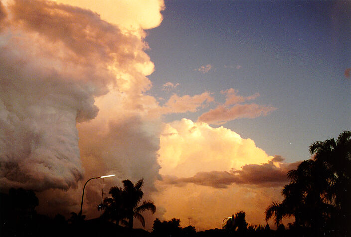 sunset sunset_pictures : Oakhurst, NSW   23 March 1997