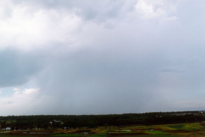 raincascade precipitation_cascade : Schofields, NSW   30 March 1997