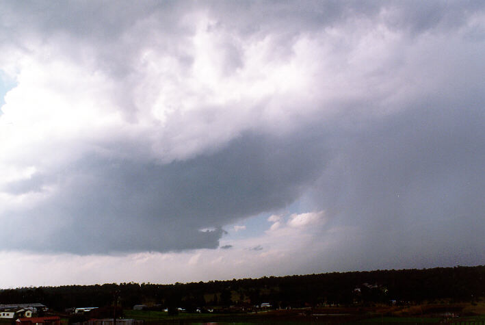 raincascade precipitation_cascade : Schofields, NSW   30 March 1997