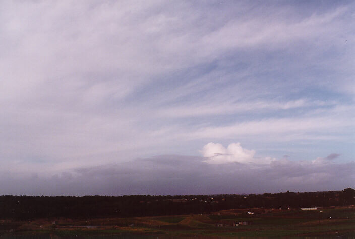 stratocumulus stratocumulus_cloud : Schofields, NSW   29 June 1997