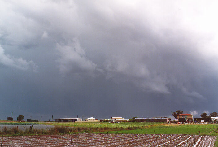 raincascade precipitation_cascade : Schofields, NSW   20 September 1997