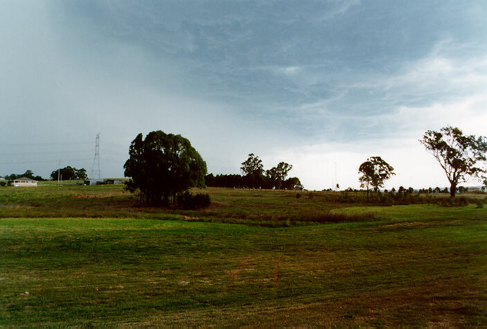 cumulonimbus thunderstorm_base : Glenmore Park, NSW   27 October 1997