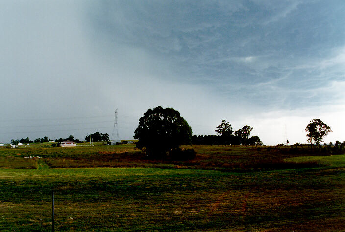 cumulonimbus thunderstorm_base : Glenmore Park, NSW   27 October 1997