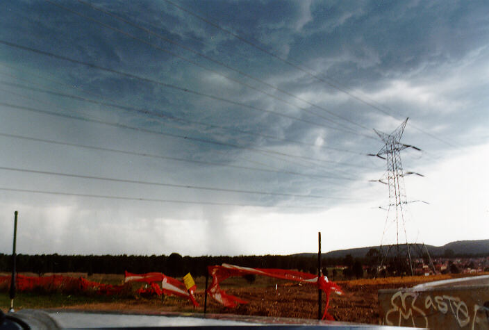 microburst micro_burst : Glenmore Park, NSW   27 October 1997