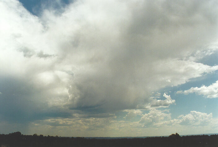 raincascade precipitation_cascade : Rooty Hill, NSW   27 October 1997