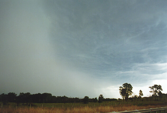 raincascade precipitation_cascade : Glenmore Park, NSW   27 October 1997