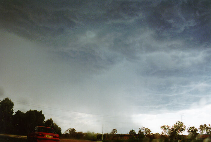 raincascade precipitation_cascade : Glenmore Park, NSW   27 October 1997