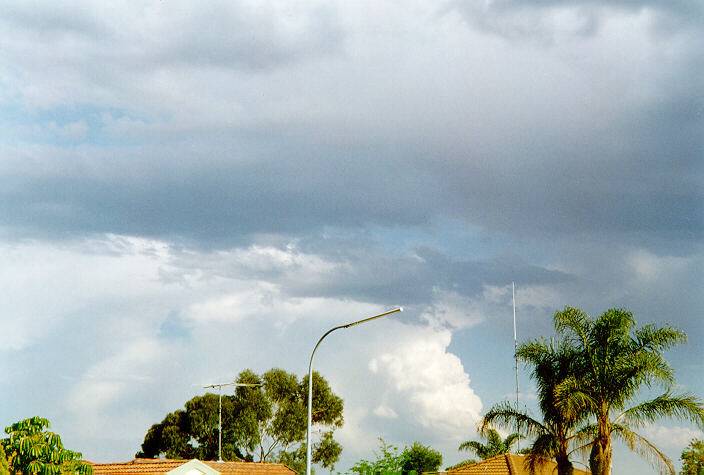 cumulus congestus : Oakhurst, NSW   27 October 1997