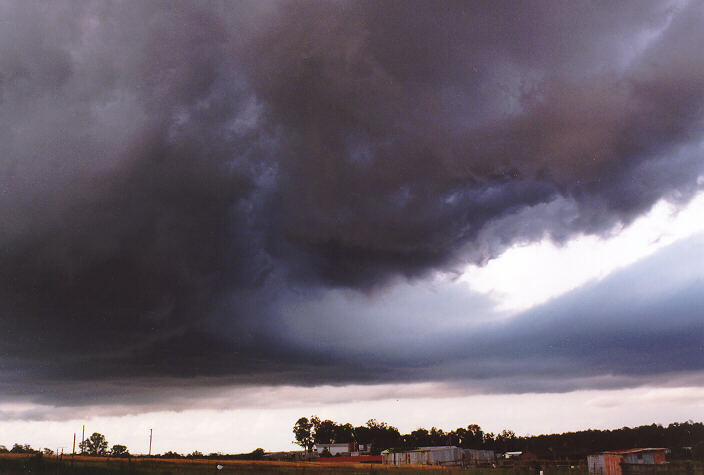 stratocumulus lenticularis : Schofields, NSW   15 November 1997