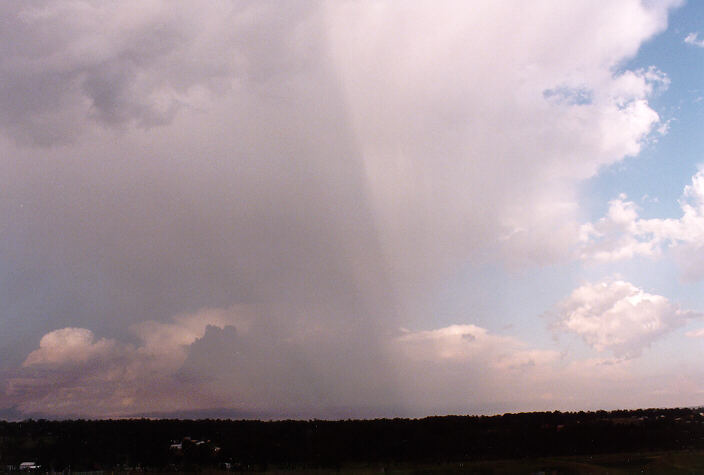 raincascade precipitation_cascade : Schofields, NSW   15 November 1997