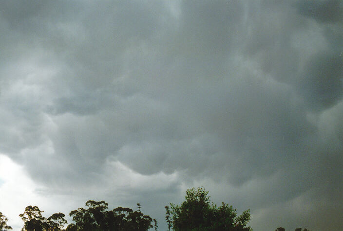 mammatus mammatus_cloud : Oakhurst, NSW   26 November 1997