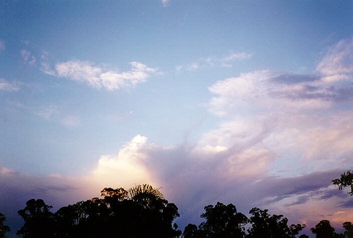 sunset sunset_pictures : Oakhurst, NSW   26 November 1997
