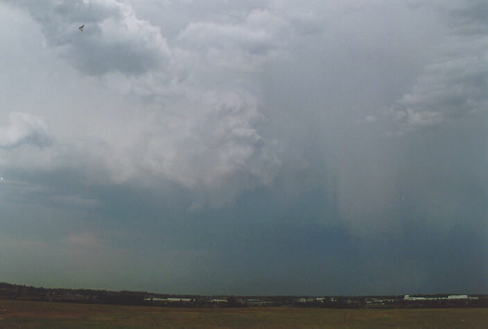 cumulonimbus thunderstorm_base : Rooty Hill, NSW   27 November 1997