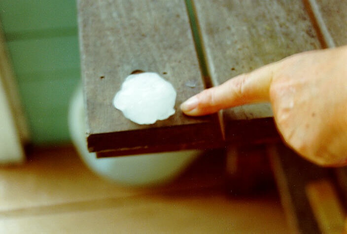 hailstones hail_stones : Ballina, NSW   30 November 1997