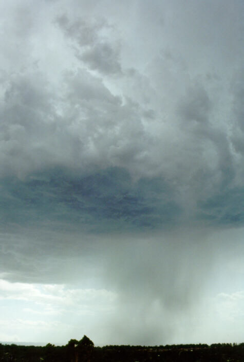 raincascade precipitation_cascade : Rooty Hill, NSW   21 December 1997