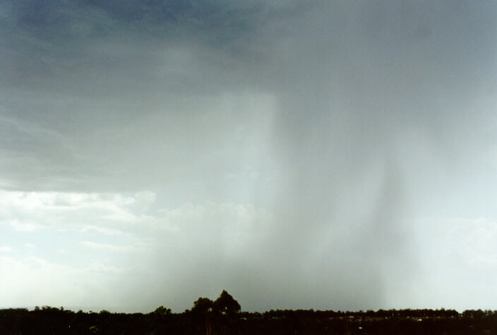 raincascade precipitation_cascade : Rooty Hill, NSW   21 December 1997