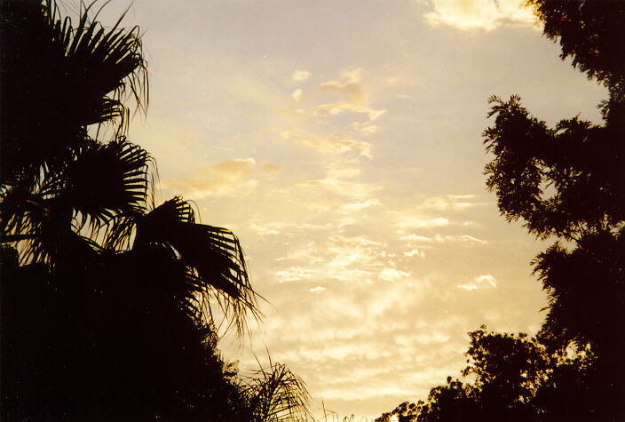 sunset sunset_pictures : Oakhurst, NSW   21 December 1997