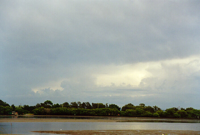 altostratus altostratus_cloud : Ballina, NSW   27 December 1997