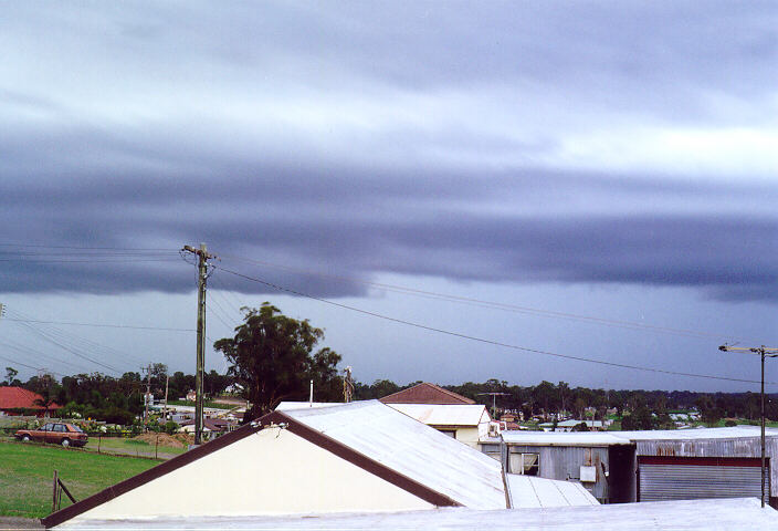 shelfcloud shelf_cloud : Schofields, NSW   4 February 1998