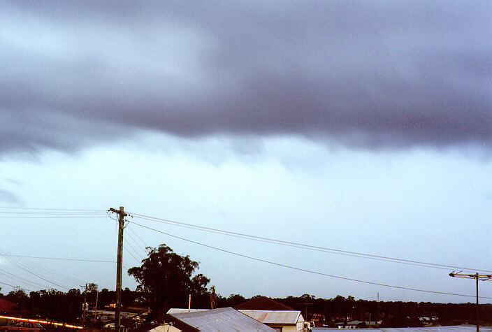 shelfcloud shelf_cloud : Schofields, NSW   4 February 1998